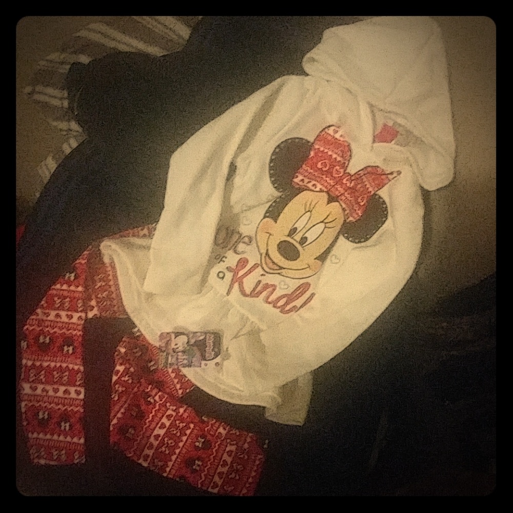 Minnie mouse size 4 toddler girls 2 pc